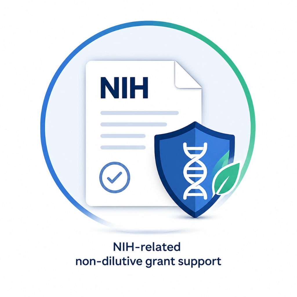 NIH-related non-dilutive grant support